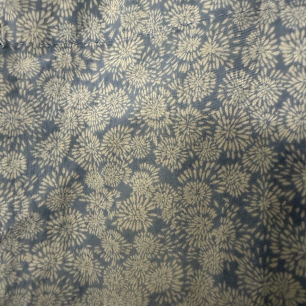 Tori Richard Honolulu Blue Floral Print lightweight button up shirt men’s large - Picture 2 of 6